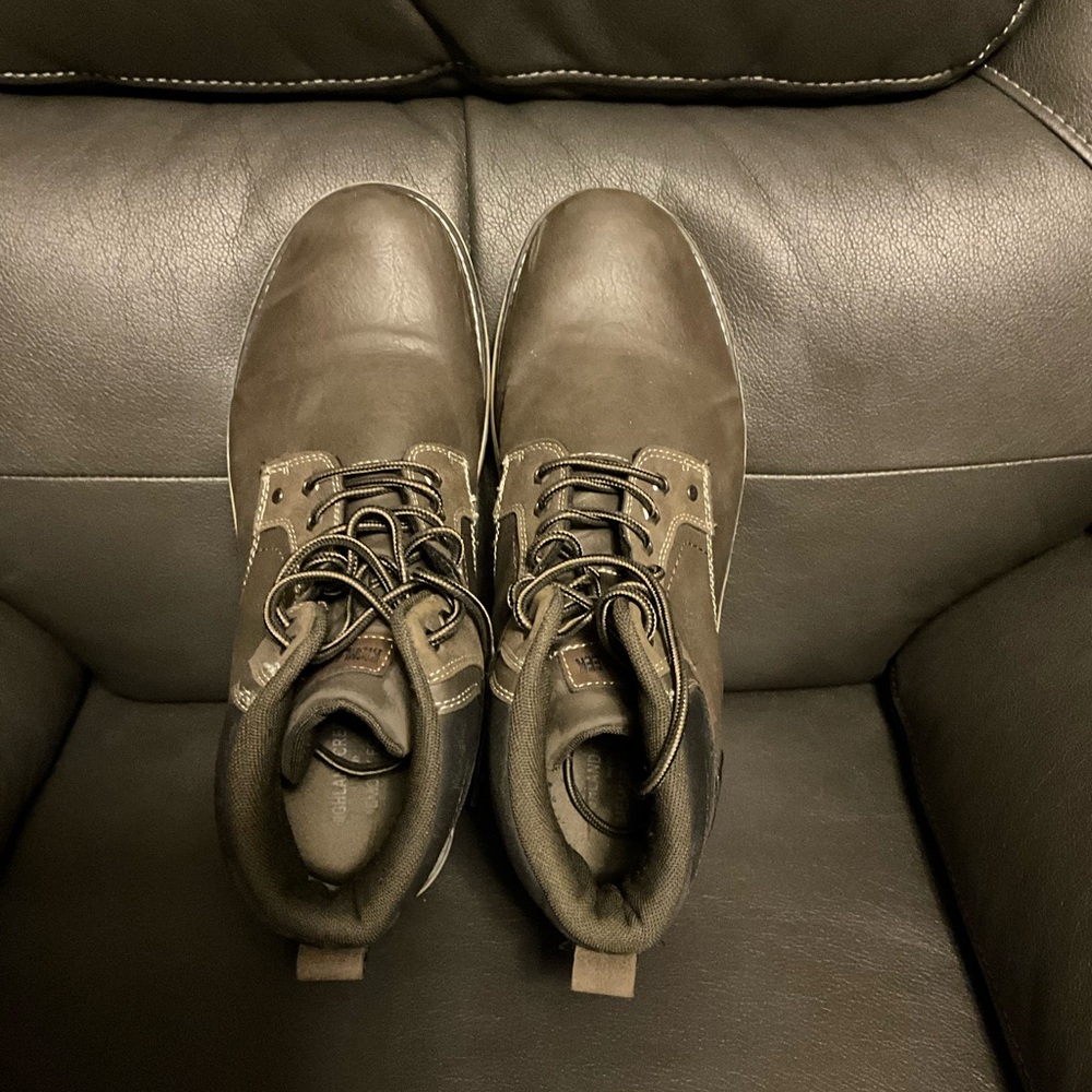 Men's Brown Leather Boots